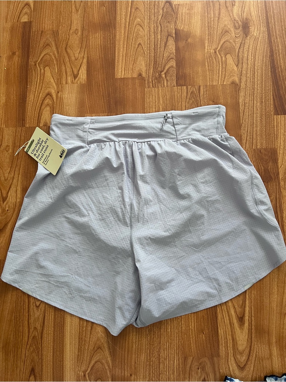 REI Co-op Swiftland 5" High-Rise Running Shorts Lilac Ash NWT Women's Size M - Picture 4 of 8